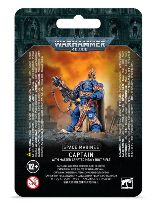 Space Marines - Captain with Master-Crafted Bolt Rifle