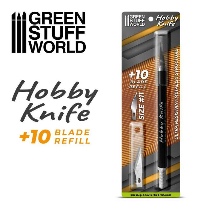 Green Stuff World - Metal Hobby Knife with Spare Blades