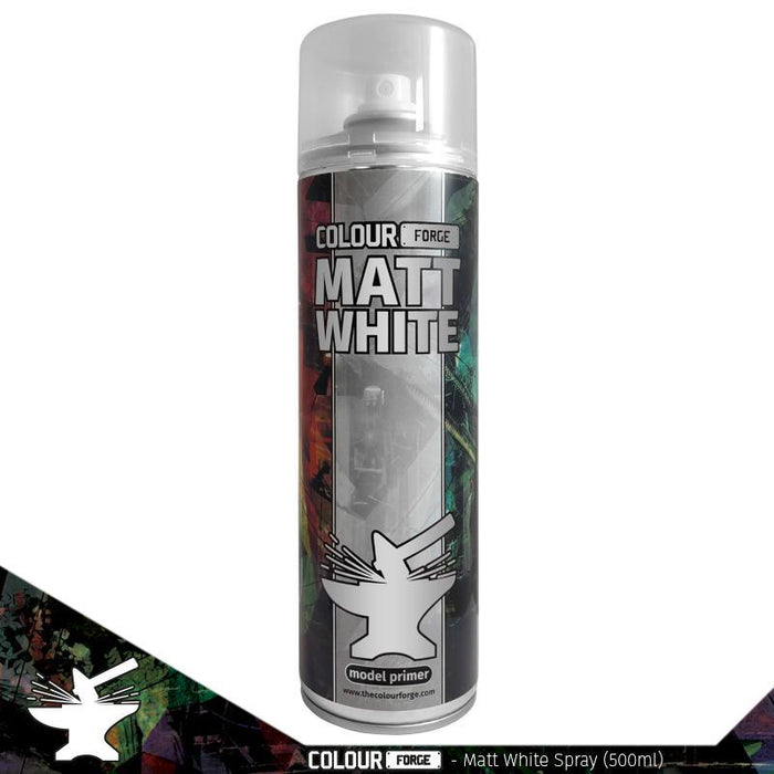 Colour Forge - Matt White Spray 500ml