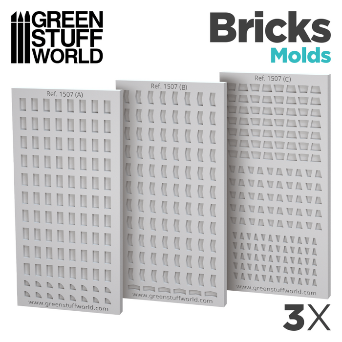 Green Stuff World - Bricks Molds
