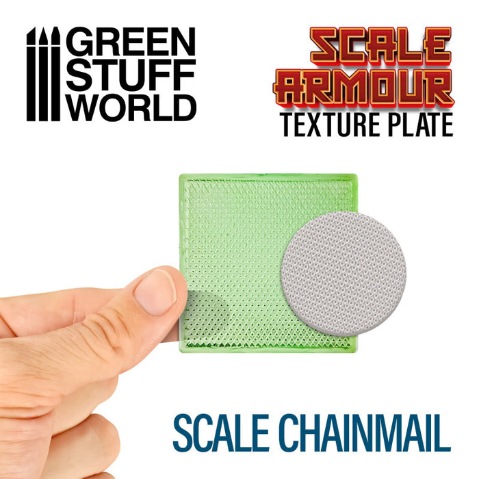 Green Stuff World -Texture Plate - Scales