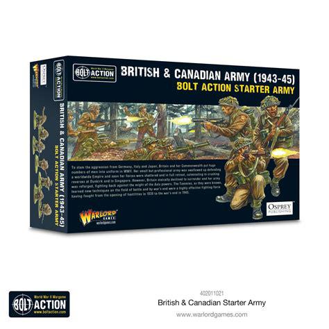 Bolt Action - British & Canadian Army - Starter Army (1943-45)