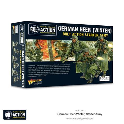 Bolt Action - German Army - Heer Winter Starter Army