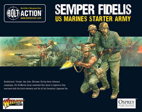 Bolt Action - US Army - Marine Corps Starter Army