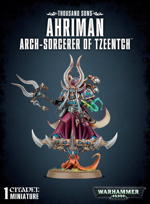 Thousand Sons Ahriman Arch-Sorcerer Of Tzeentch-Miniatures-Games Workshop-Cryptic Cabin