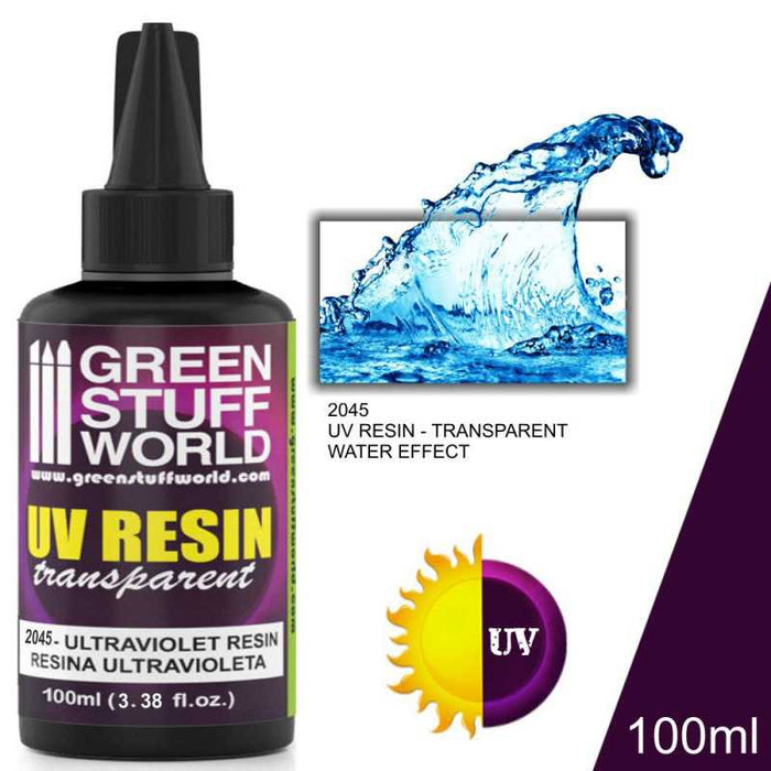 Green Stuff World - 100ml UV Resin Transparent Water Effect