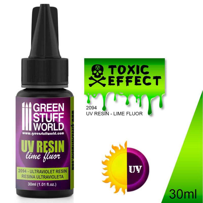 Green Stuff World 30ml UV Resin - Toxic Effect